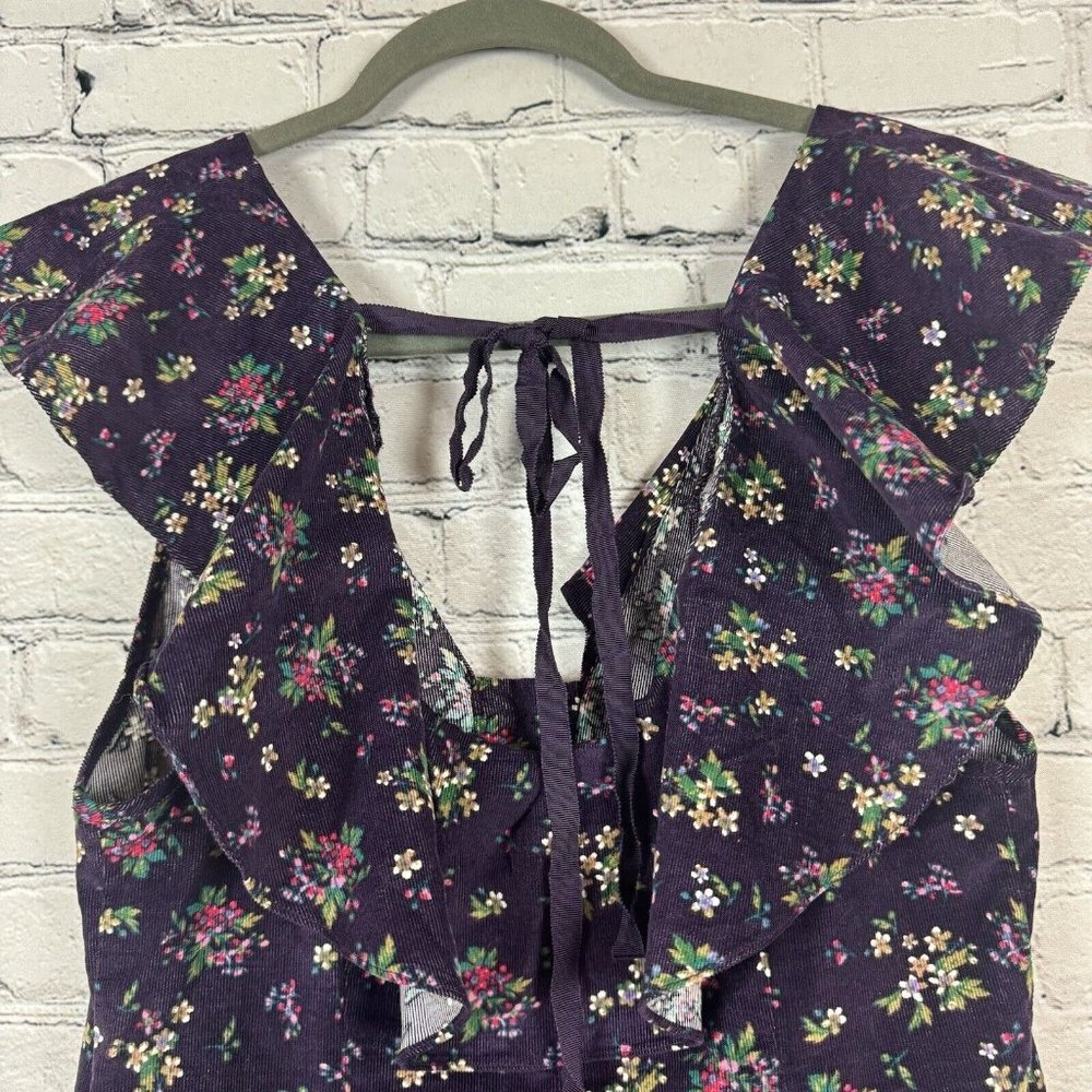 Floral Ruffle Sleeve Jumpsuit - Picture 11 of 12